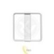 LED sietynas Galaxis Centauri 42x40x6cm 40W baltas