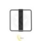 LED sietynas Galaxis Centauri 42x40x6 cm, 40 W, juodas