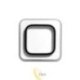 LED liustra Galaxis Falcon 24x24x5cm 35W