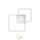 LED sietynas Galaxis Herkules 54x54x13cm 70W baltas