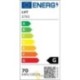 LED sietynas Galaxis Herkules 54x54x13cm 70W baltas