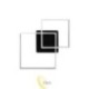 LED liustra Galaxis Herkules 54x54x13cm 70W juoda
