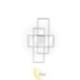 LED sietynas Galaxis Hydra 90x50x8 cm 126W baltas