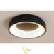 LED liustra Galaxis Nova 40x8cm 54W juoda