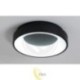 LED liustra Galaxis Nova 40x8cm 54W juoda