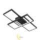 LED sietynas Galaxis Orion 56x37x8 cm 72W juodas
