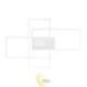 LED sietynas Galaxis Orion 72W 56x37x8 cm baltas