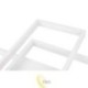 LED sietynas Galaxis Orion 72W 56x37x8 cm baltas