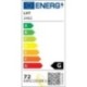 LED sietynas Galaxis Orion 72W 56x37x8 cm baltas