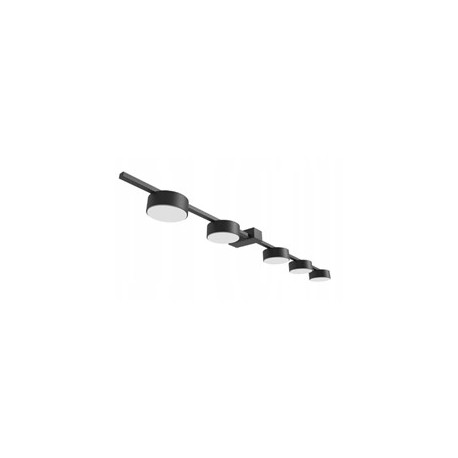 LED sietynas GX53 Zola x5 90 cm juodas