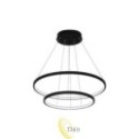LED sietynas Lynx 40/60 cm 64 W juodas