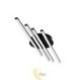 LED sietynas Modena Grando 4000K 70cm 34W juodas
