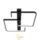 LED sietynas Moris 62x50x6cm 29W juodas 3CCT DIP.