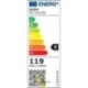 LED sietynas Mundo 40/60/80/100 cm, 119 W, auksinis, 3CCT