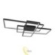 LED sietynas Galaxis Pegaz 105x50x8 cm 130W juodas