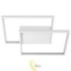 LED liustra Galaxis Polaris 42x30x6 cm 45W balta