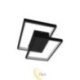 LED liustra Galaxis Polaris 42x30x6 cm 45W juoda