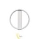 LED liustra Galaxis Taurus 40x6 cm 33W balta