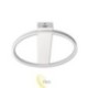 LED liustra Galaxis Taurus 40x6 cm 33W balta