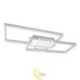 LED liustra Galaxis Vela 83x36x8 90W cm balta
