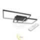 LED sietynas Galaxis Vela 83x36x8 cm 90W juodas