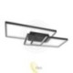 LED sietynas Galaxis Vela 83x36x8 cm 90W juodas