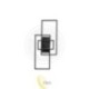 LED sietynas Galaxis Vela 83x36x8 cm 90W juodas