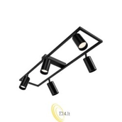 LED sietynas GU10 Bumo x5 juodas