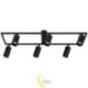 LED liustra GU10 Bumo x6 juoda