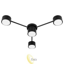 LED sietynas GX53 Guliver x4 85 mm juodas