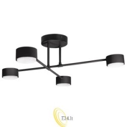 LED liustra GX53 Komi x4 juoda