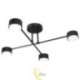 LED liustra GX53 Komi x4 juoda