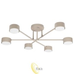 Liustra LED GX53 Komi x6 smėlio spalvos