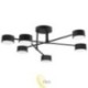 LED sietynas GX53 Komi x6 juodas