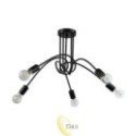 LED sietynas E27 Nido x5 juodas