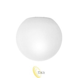 Stiklinis gaubtas G9 lempoms Bali-10, pieniškas, 100x100 mm