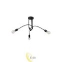 Liustra LED E27 Nido x3 juoda
