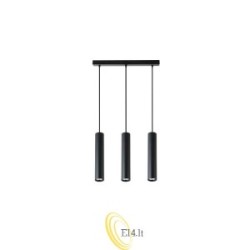 Pakabinama lempa Keon GU10 x3 juoda