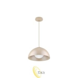 Pakabinamas šviestuvas E27 Tilon 30 cm smėlio spalvos