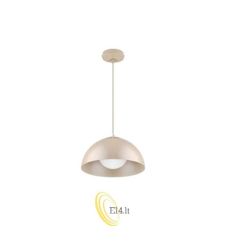 Pakabinamas šviestuvas E27 Tilon 30 cm smėlio spalvos