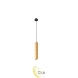 Pakabinamas šviestuvas Glamour GU10 54x290mm auksinis
