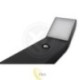 LED sodo lempa 12W Clark 50cm su judesio jutikliu, juoda