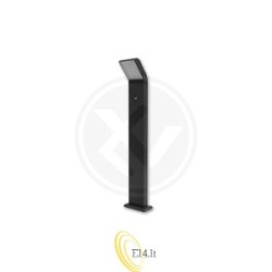 LED sodo lempa 12W Clark 80cm su judesio jutikliu, juoda