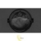 LED sodo lempa 12W Clark 80cm su judesio jutikliu, juoda