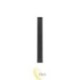 Sodo lempa LED 7W Rio 50cm stovima juoda