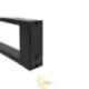 LED sodo lempa 7W Rio 60cm stovima juoda