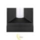 Sodo lempa LED 9W Prios 60cm juoda