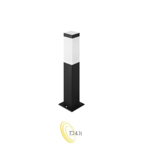 LED sodo lempa E27 Havana 6x6 45cm juoda