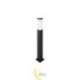 LED sodo lempa E27 Havana 6x6 65 cm juoda