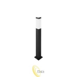 LED sodo lempa E27 Havana 6x6 65 cm juoda